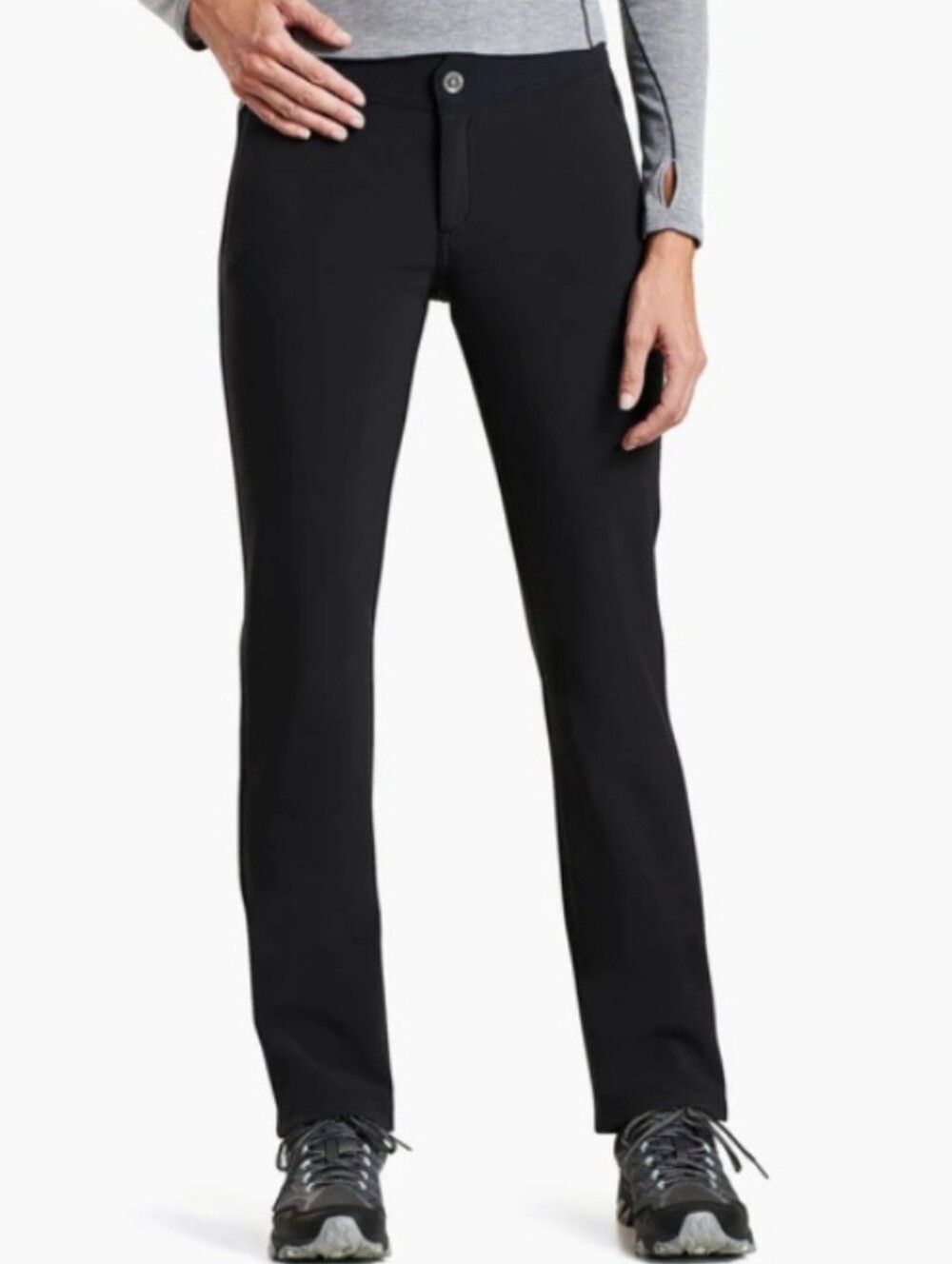 Kuhl Frost Softshell Pant In Raven Black Womens Size 6 Regular Style 6286
